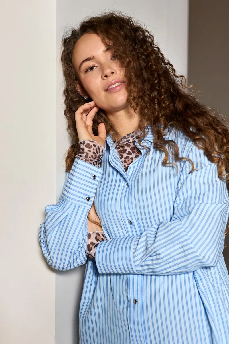 Black Colour - Bcvalentine Shirt 41060 - Blue