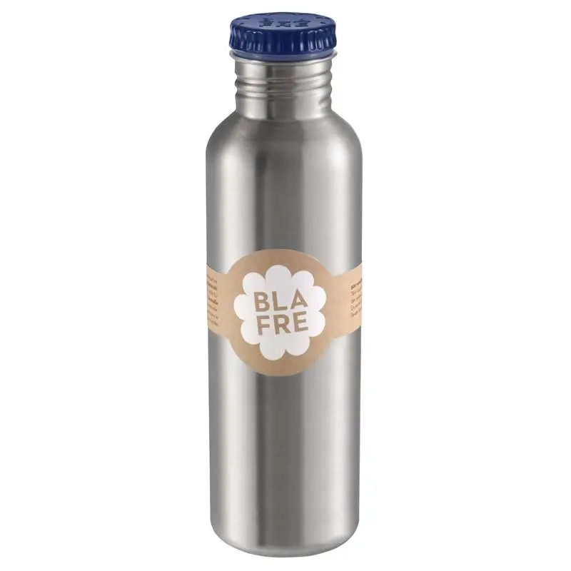 Blafre Drikkedunk i Stål - 750 ml. - Marineblå