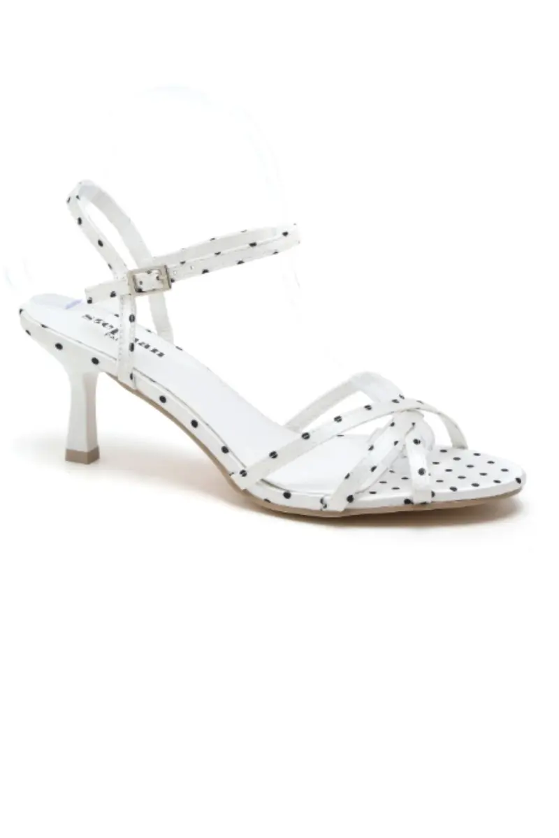 Bloom - Bluebell Stiletto - White