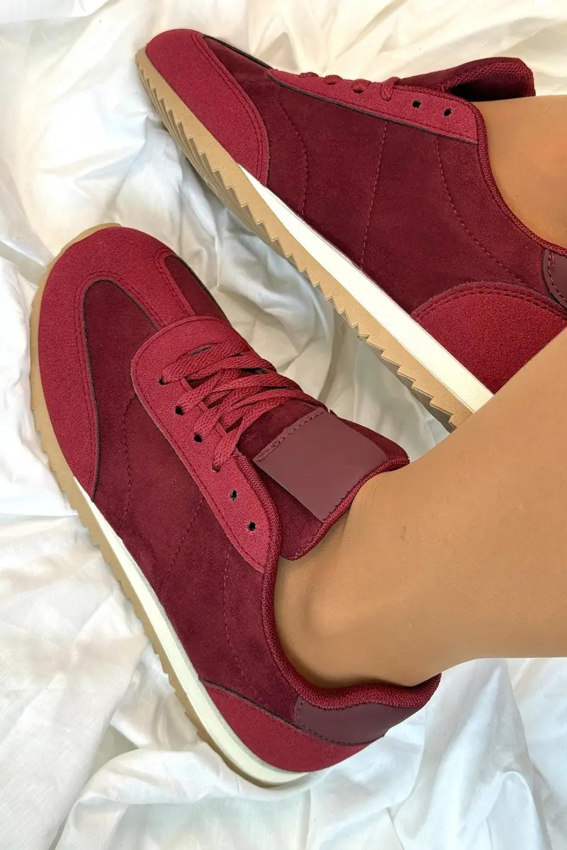 Bloom - Buttercup Sneakers - Burgundy