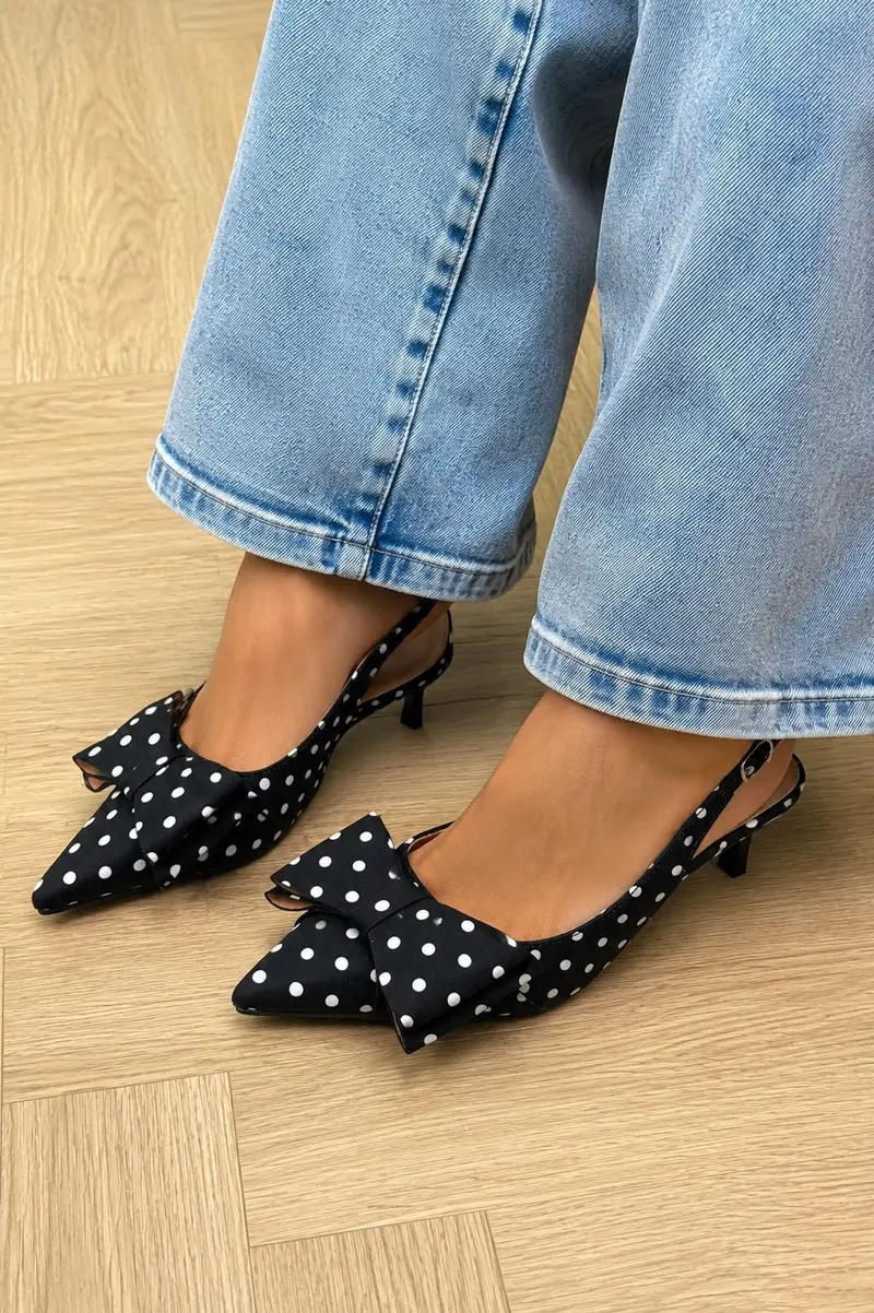 Bloom - Hydrangea Stiletto - Black
