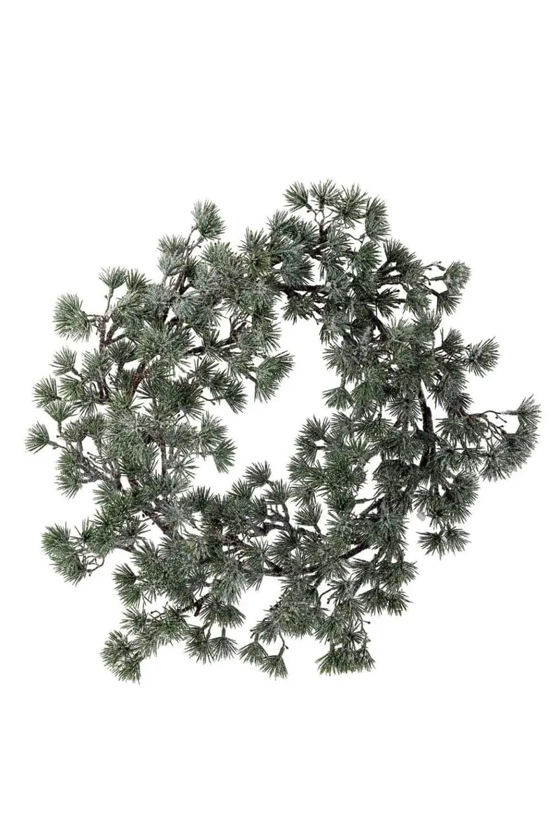 Bloomingville - Cedar Krans, Grøn, Kunstige Blomster 82061260 - Green
