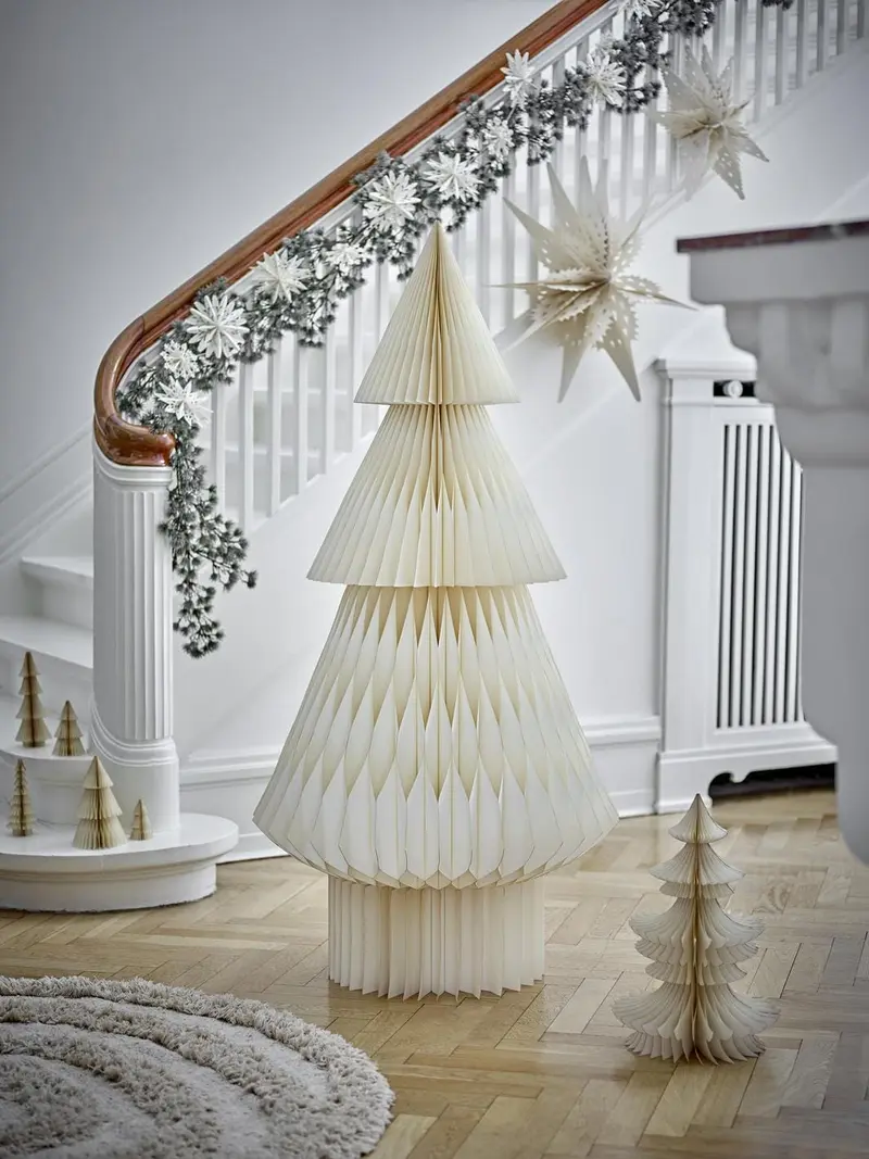 Bloomingville - Milan Dekotræ, Hvid, Fsc®Mix, Paper 82069513 - White