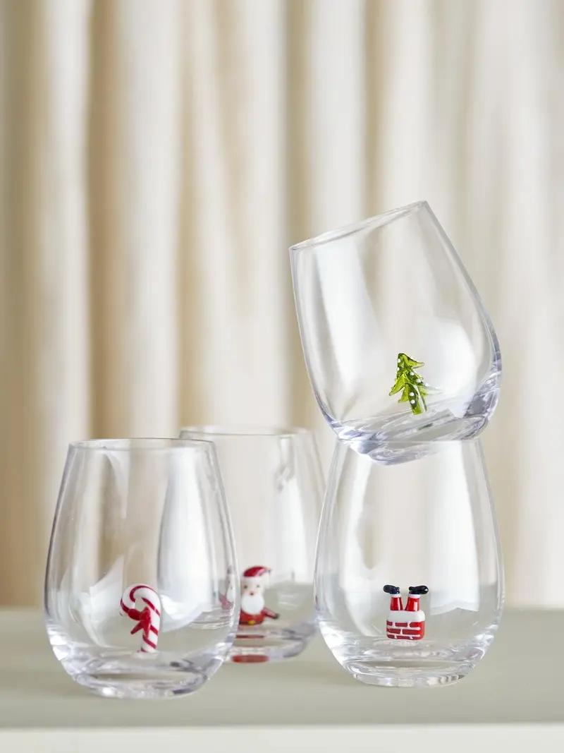 Bloomingville - Misa Drikkeglas, Multipak, Klar, Glas 82072377 - Clear