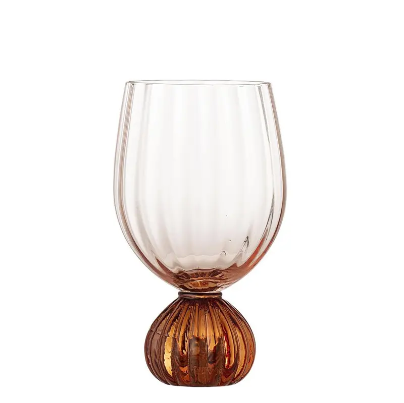 Bloomingville - Taurin Vinglas, Rosa, Glas 82072786 - Rose