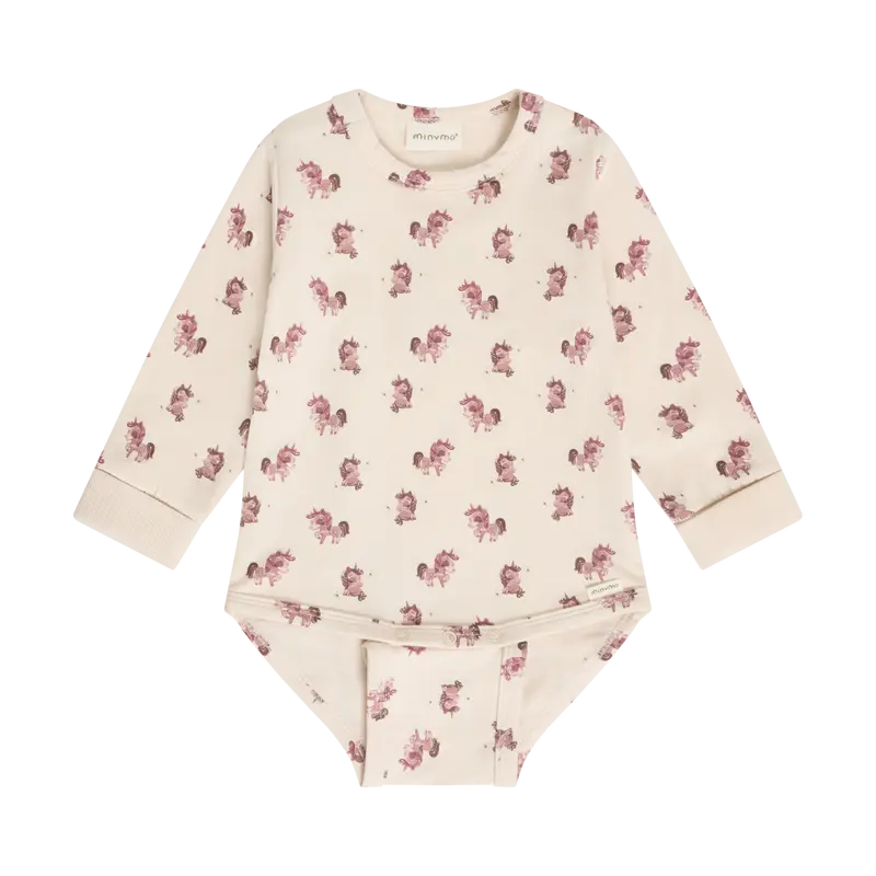 Body LS AOP Sweat - Pink Tint 114513