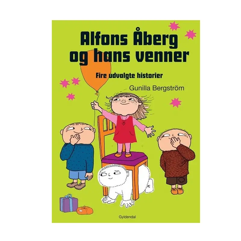 Bog, Alfons Åberg og hans venner - 4 udvalgte historier