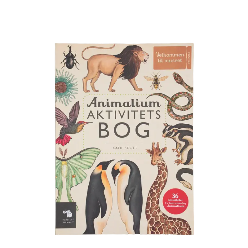 Bog, Animalium - Aktivitetsbog