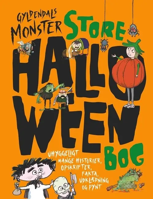 BOG GYLDENDALS MONSTER STORE HALLOWEENBOG