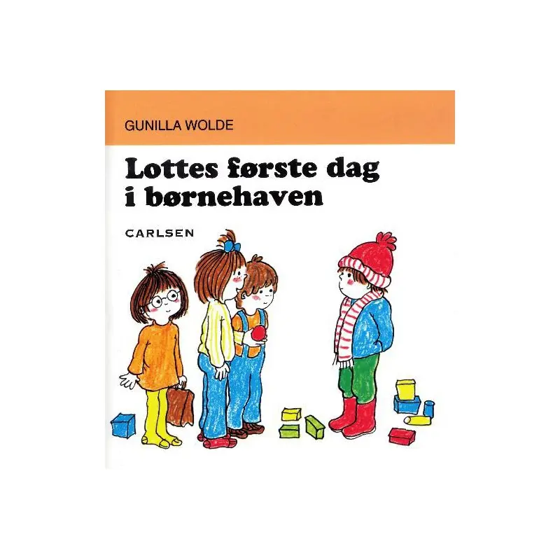 Bog, Lottes første dag i børnehaven