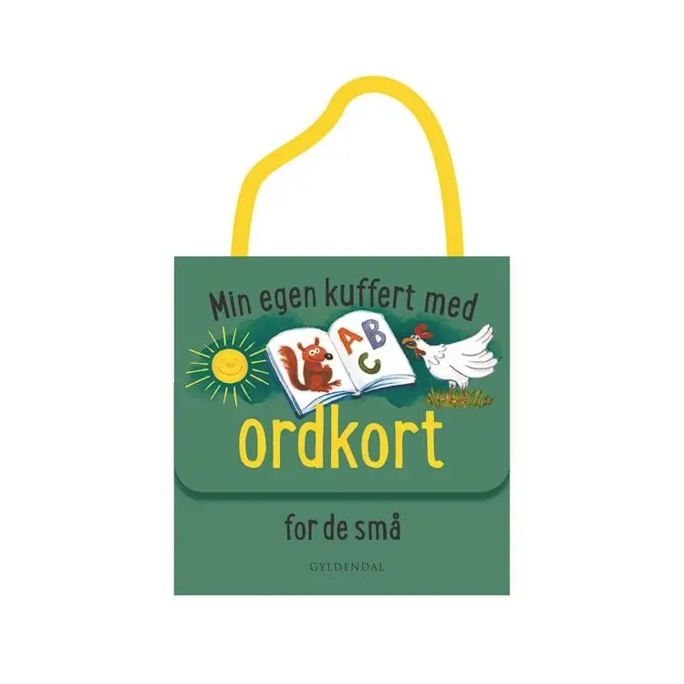 Bog, Min egen lille kuffert med ordkort for de små