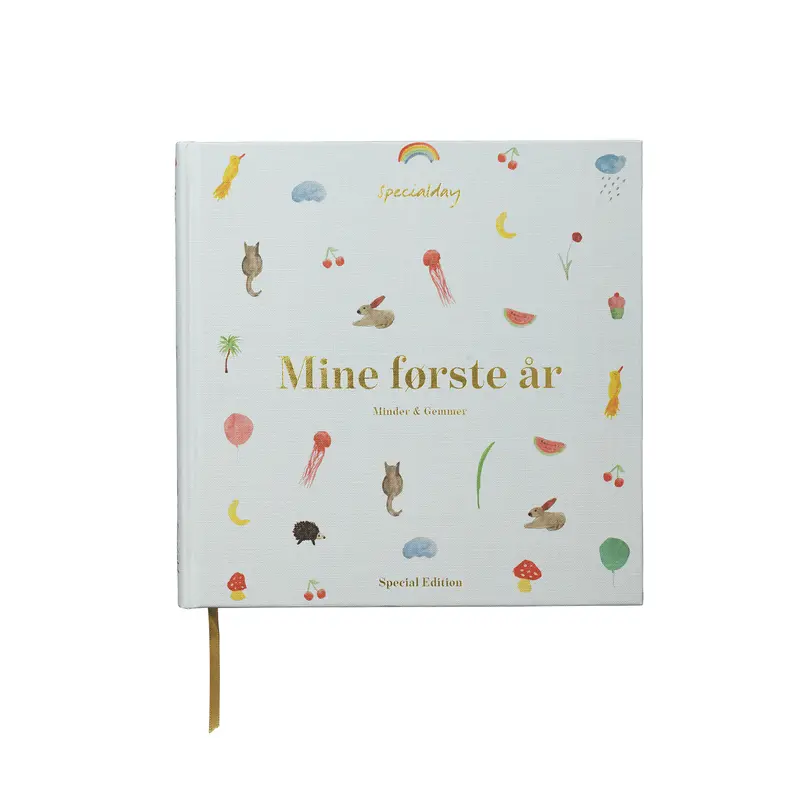 Bog, Mine første år - special edition, blå