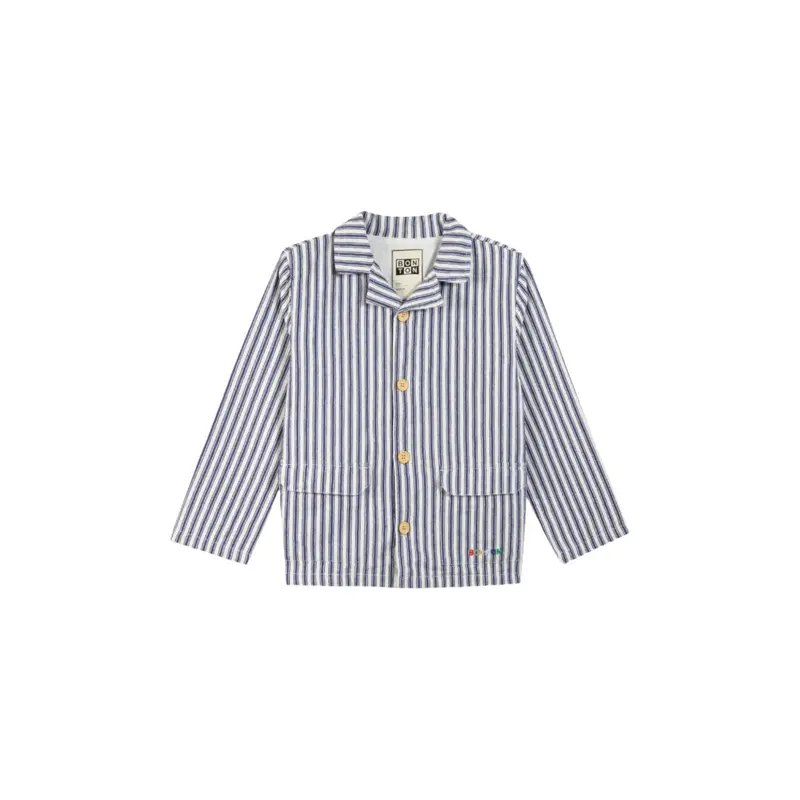 Bonton Elfie Jacket - Virgil Blue Stripes