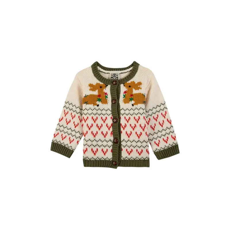 Bonton Lilet Cardigan - Off-white