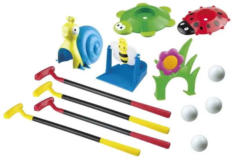 Børne minigolf sæt