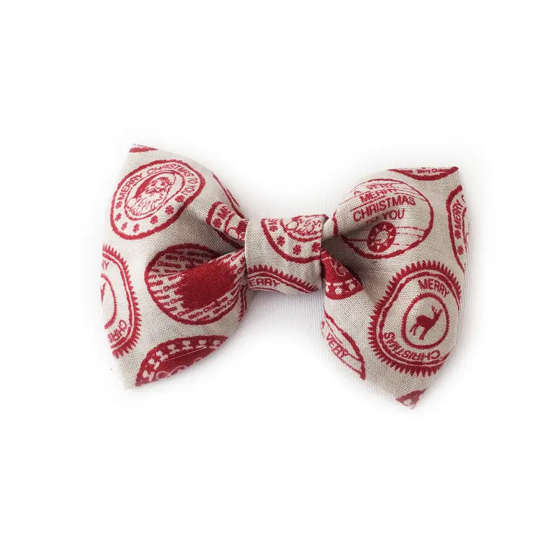 Bows | Red Santa Stamp
