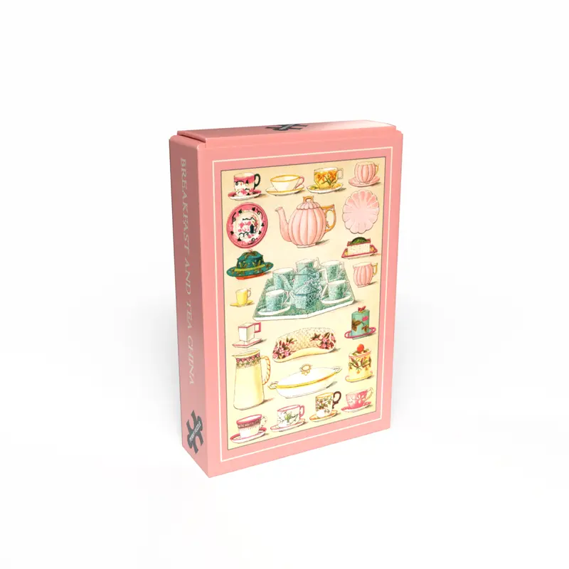 Breakfast and Tea China minipuslespil med 99 brikker fra Penny Puzzle