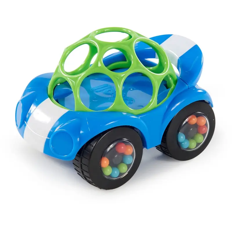 Bright Starts Blue Legetøj Bil Rangle & Roll Buggie