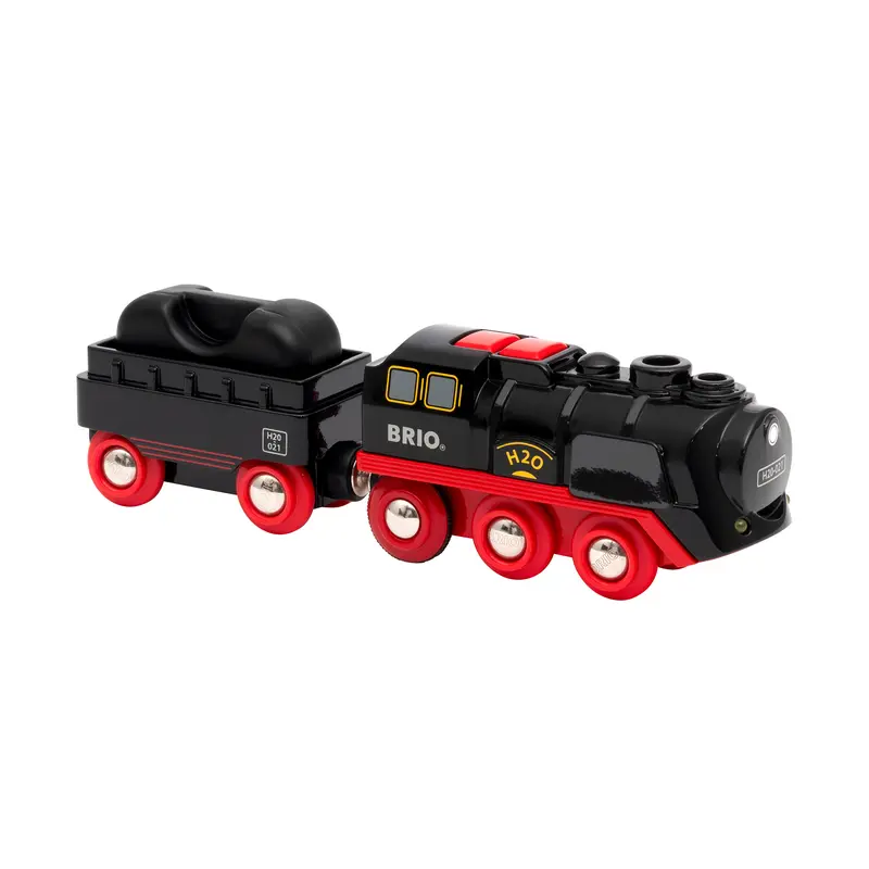 BRIO togbane, batteridrevet damptog