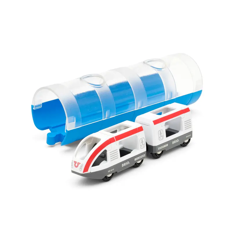 BRIO togbane, passagertog og tunnel