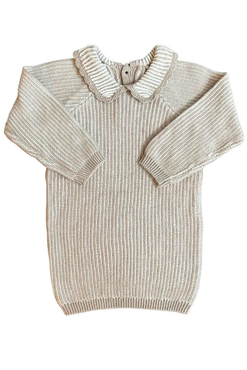 Brioche Dress w. Collar -