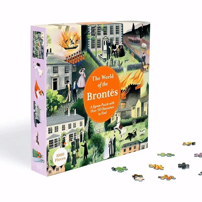 Brontës Søstrene puslespil med 1000 brikker fra Laurence King