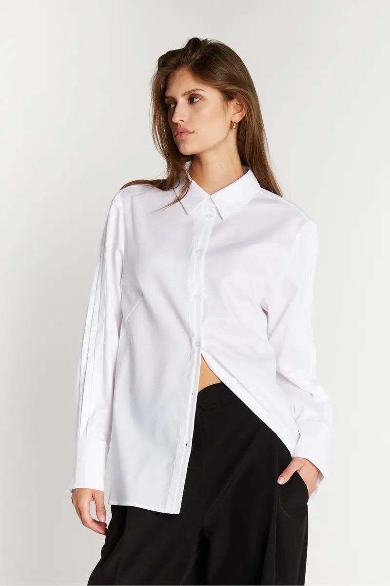 Bruuns Bazaar - Cotonibbgela Shirt Bbw5149 - White