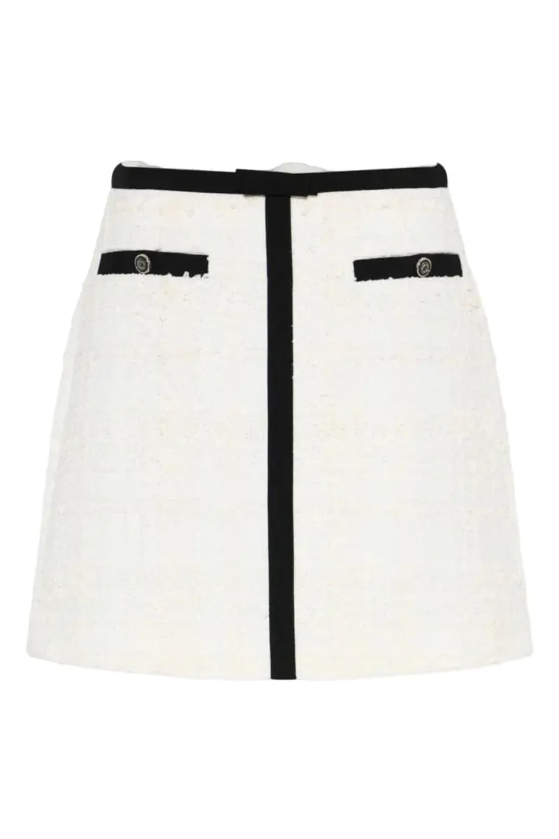 Bruuns Bazaar - Gaussiabbjoanine Skirt BBW4874 - White Cream