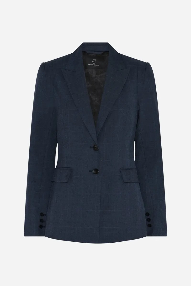 Bruuns Bazaar - Kerriobbsora Blazer Bbw5106 - Deep Grey Blue