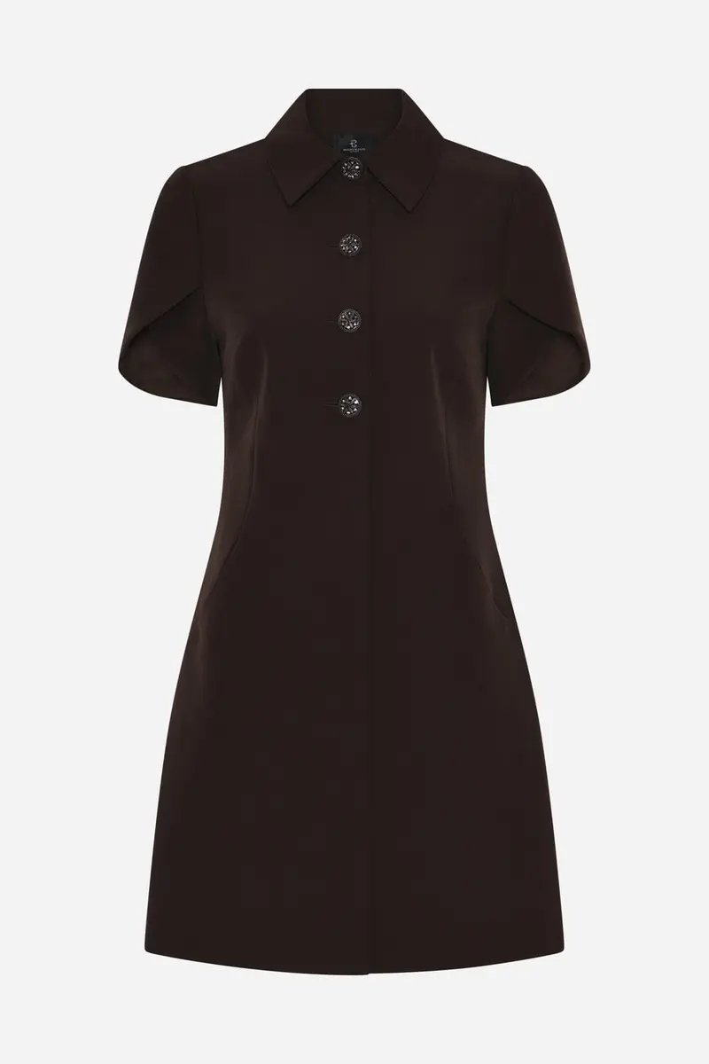Bruuns Bazaar - Rubysusbbzendia Dress Bbw5204 - Dark Brown