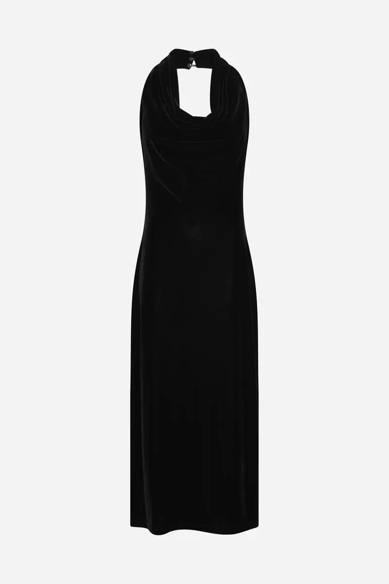 Bruuns Bazaar - Velvetbbvioleta Dress Bbw5317 - Black