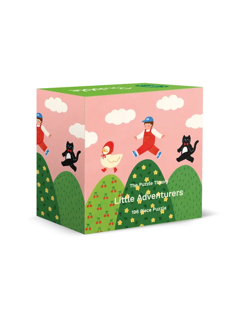 Bubbie Little Adventurers minipuslespil 196 brikker fra The Puzzle Theory
