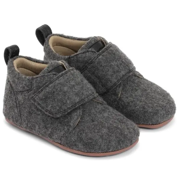 Bundgaard Hjemmesko Uld Dark Grey Tannu