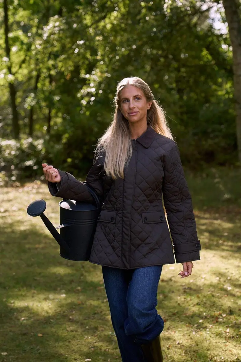 Byic - Sveaic Quilted Jacket A25317 - Dark Brown