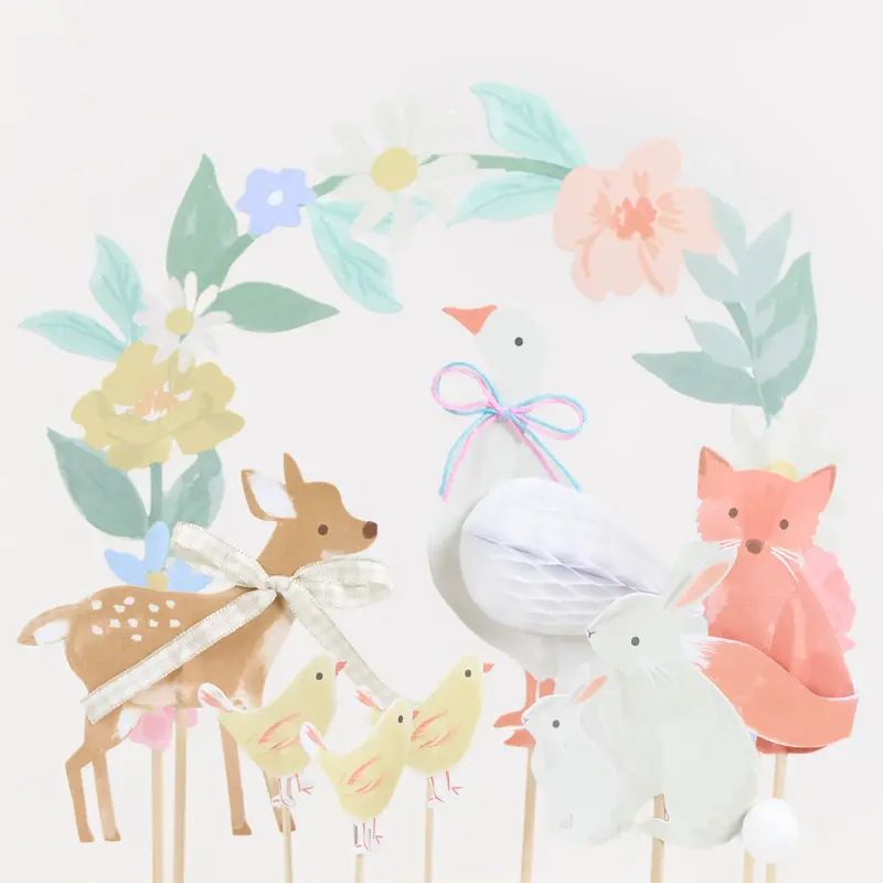 CAKETOPPER LITTLE ANIMALS
