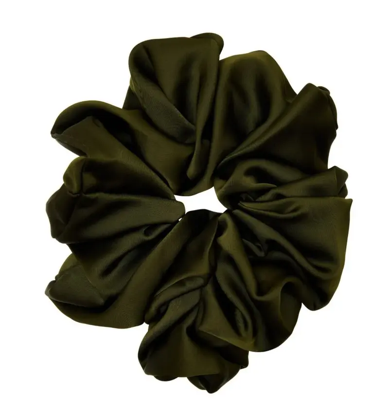 Cali scrunchie / Bottle Green