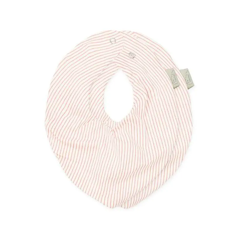Cam Cam Copenhagen Bandana Savlesmæk - 2-pak - GOTS - Classic Stripes Rose