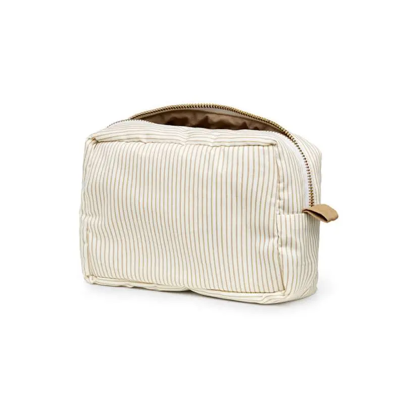 Cam Cam Copenhagen Makeup Pung - OCS - Classic Stripes Camel