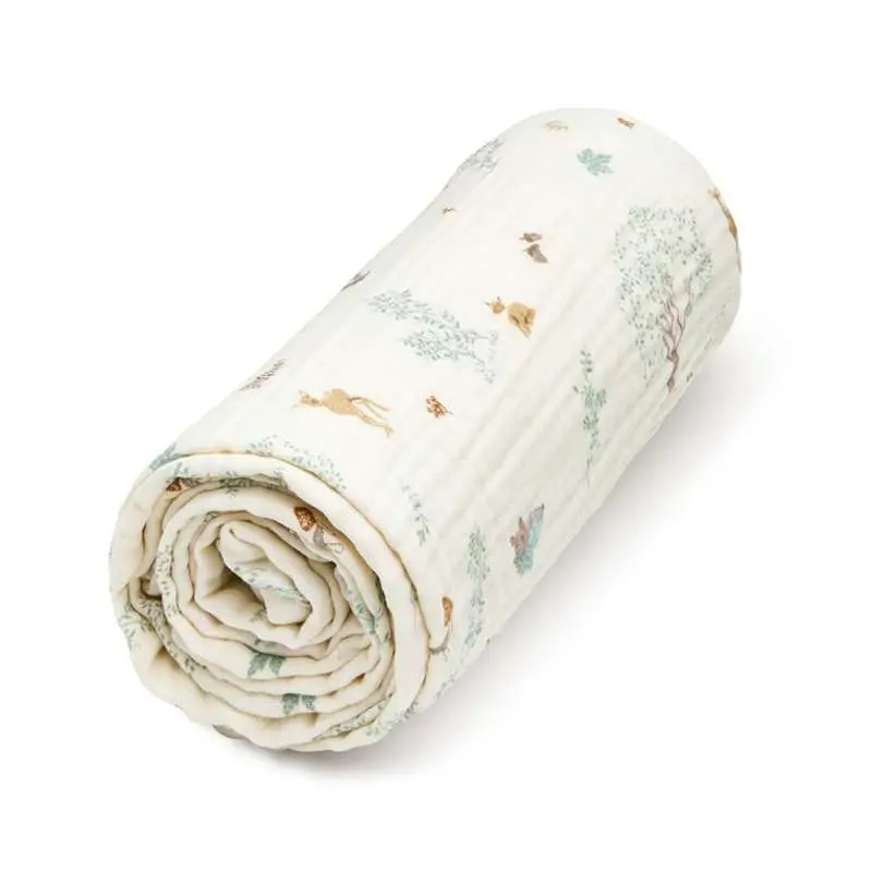 Cam Cam Copenhagen Muslin Babytæppe - GOTS - Woodland