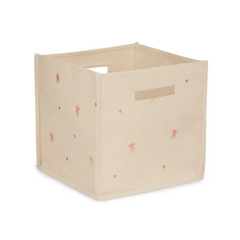 Cam Cam Copenhagen Opbevaringskurv - Canvas - GOTS - Bows