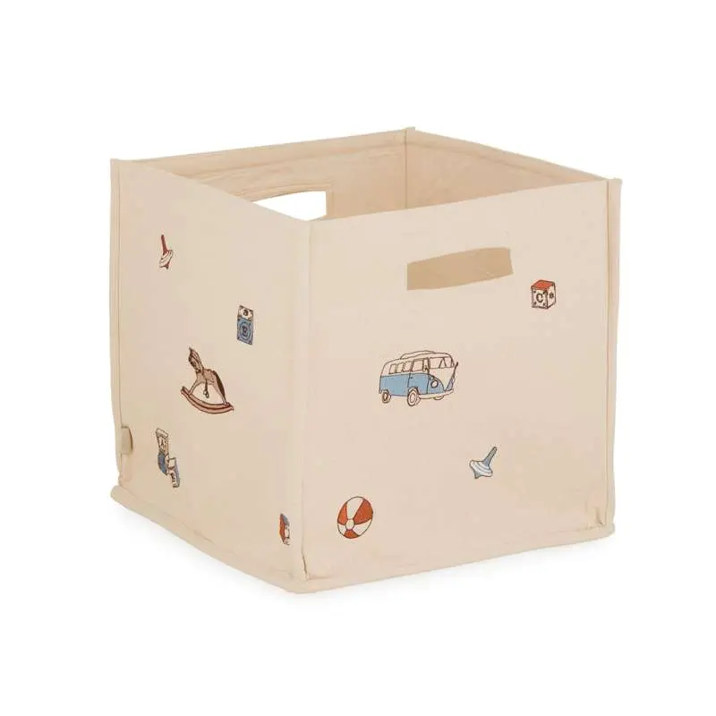 Cam Cam Copenhagen Opbevaringskurv - Canvas - GOTS - Vintage Toys