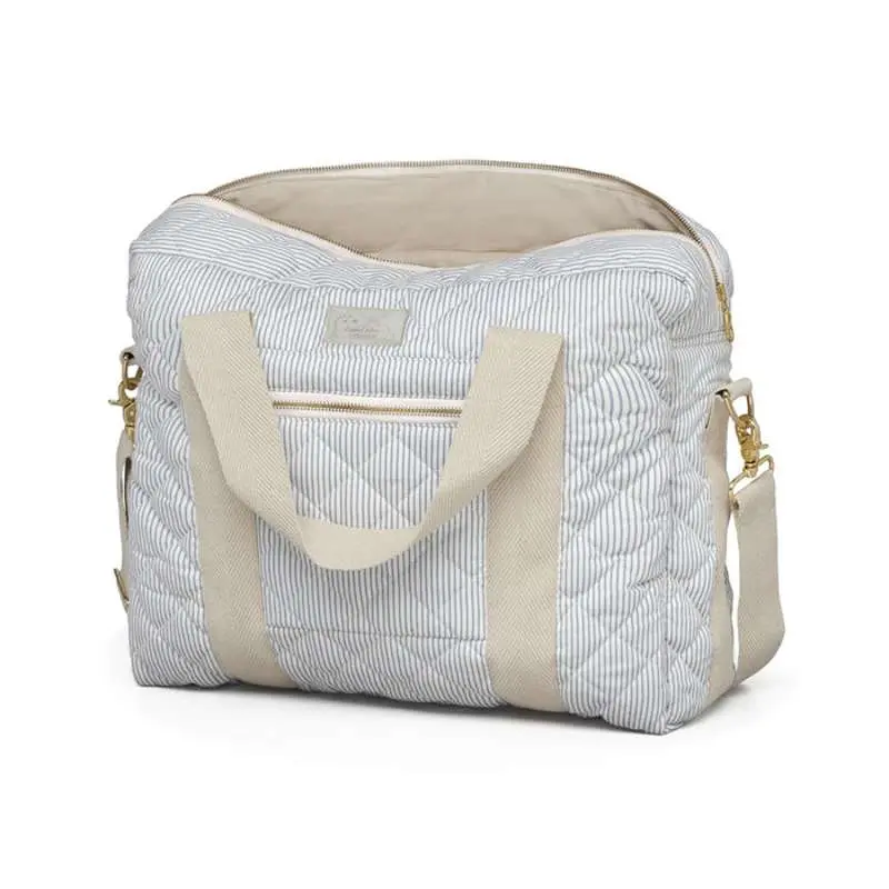 Cam Cam Copenhagen Pusletaske - Mellem - OCS - Classic Stripes Blue