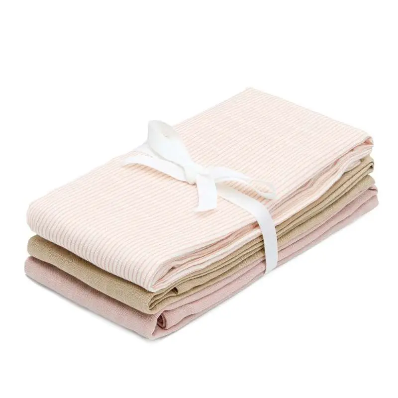 Cam Cam Copenhagen Stofble - 3-pak - GOTS - Classic Stripes Rose