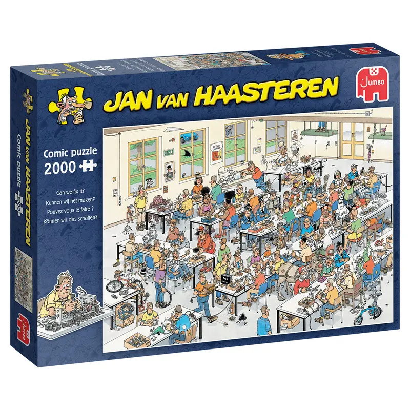 Can We Fix It? Jan van Haasteren 2000 brikker puslespil