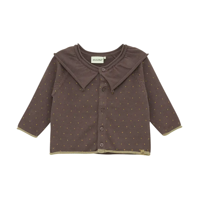 Cardigan Knit - Plum Truffle 114527