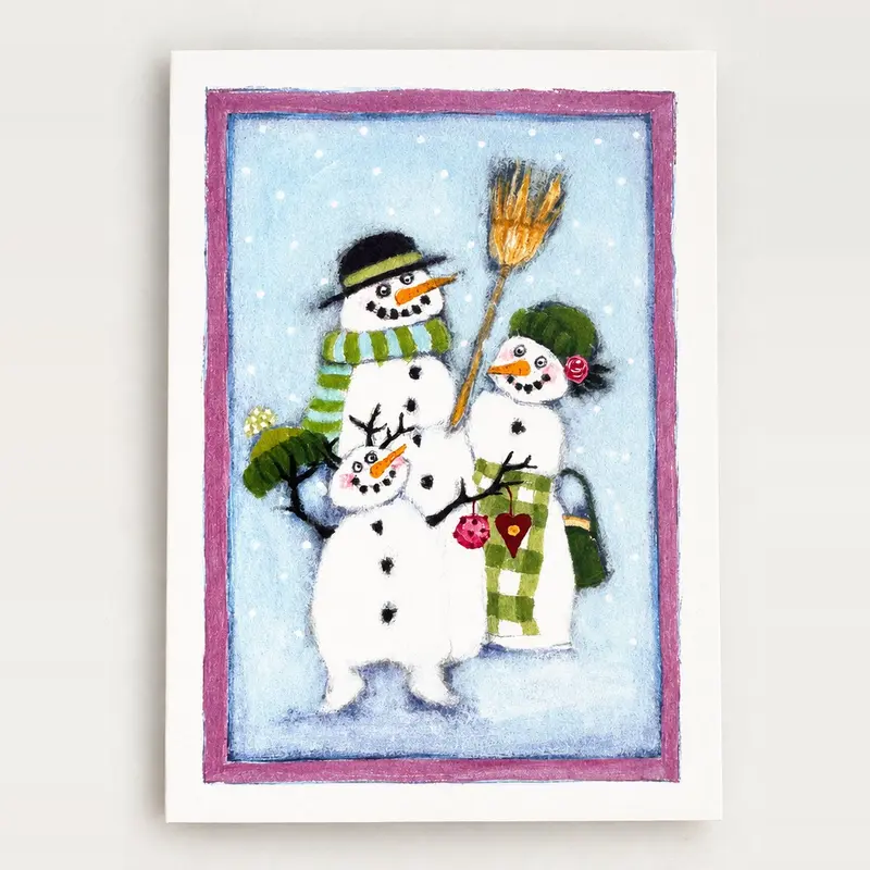 Christmas Card – Snowmen
