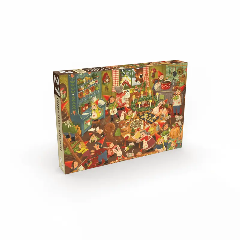 Christmas Kitchen 1000 brikker julepuslespil fra Penny Puzzle
