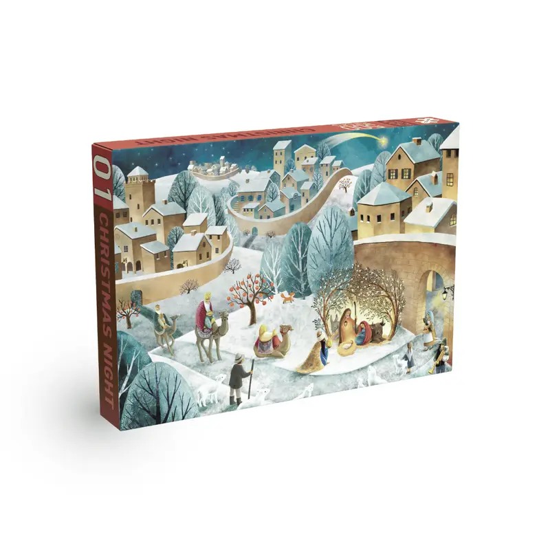 Christmas Night 500 brikker julepuslespil fra Penny Puzzle