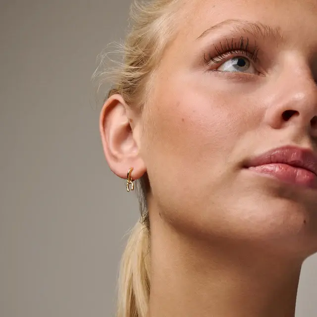Chunky classic hoops