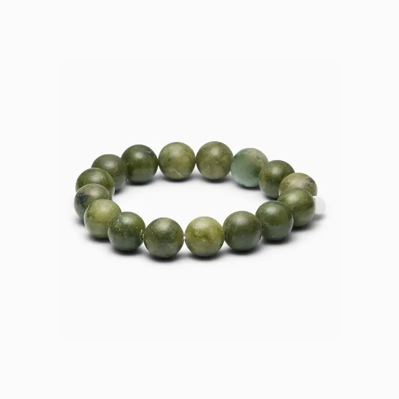 Chunky Southern Jade Stretch / Armbånd / Stor